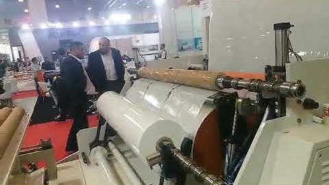 1.5m for Jumbo roll with automatic paper core loading and unloading system  2