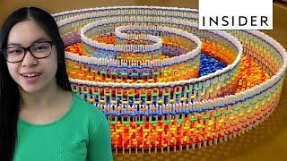 Hevesh5 Reveals How She Comes Up With Her Legendary Domino Designs