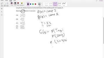 SOA Exam P Question 75 | Transformation of Variables