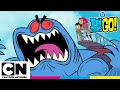 Teen Titans Vs King Shark Teen Titans Go Cartoon Network UK 
