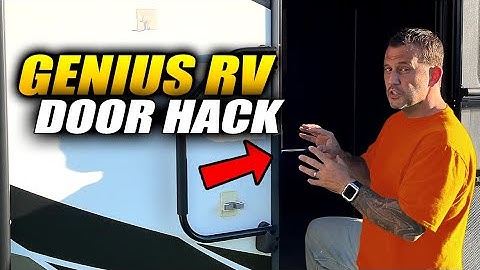 How To Adjust & Fix a Hard Shutting RV Door for EFFORTLESS Open & Close