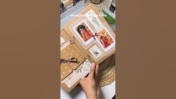 Scrapbook page idea 2/50 ❤️ #trending #diy #shorts #scrapbook #scrapbookidea #diycrafts#kaavicreates