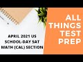 April 2021 SAT Math Cal (SOLVED)