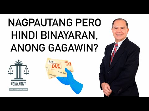 Video: Paano Makakuha Ng Pera Mula Sa Isang May Utang