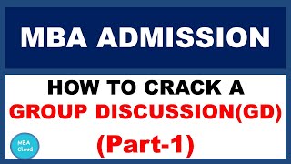MBA Admission| How to crack Group Discussion-Part:1 screenshot 5