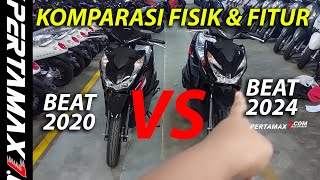 Adu Perbedaan Honda BeAT 2020 VS New BeAT Facelift 2024 CBS 🛵 Cek Persamaan Pilih Mana #beat2024