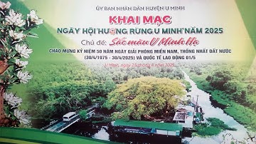[Trực tiếp] KHAI MẠC NGÀY HỘI "HƯƠNG RỪNG U MINH" NĂM 2025 - SẮC MÀU U MINH HẠ