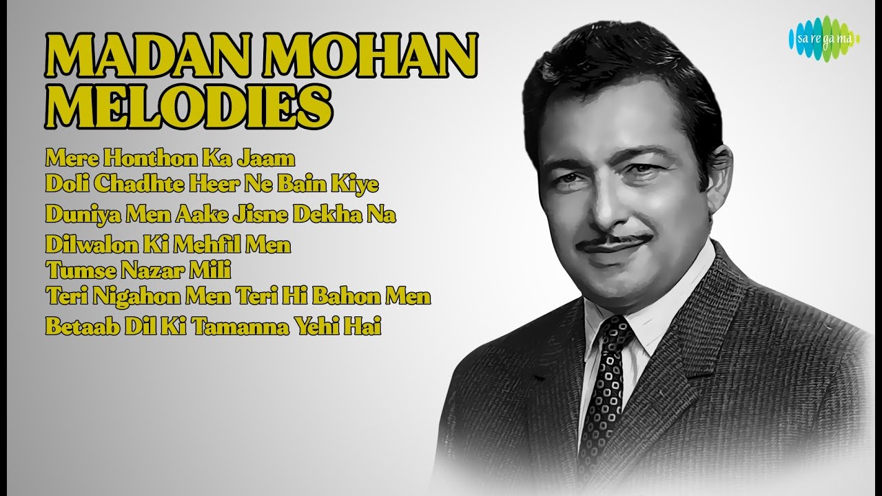 सुनहरी धुनें | Madan Mohan Melodies | Asha Bhosle Songs | Mere Honthon ...