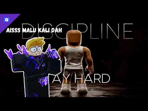Pertama Kalinya GW Main Roblox Pake Webcam! | Roblox Stay Hard Run Indonesia