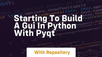 Starting to build a gui in python with pyqt