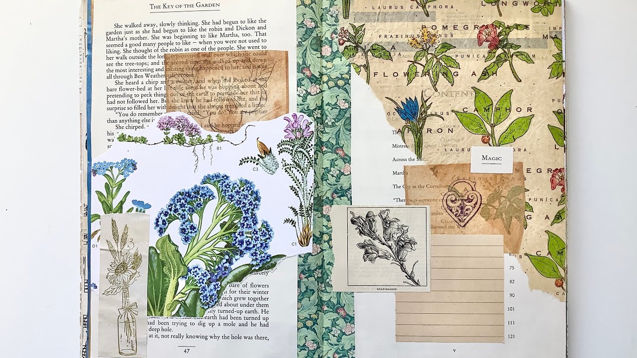 Day 10: Inspiration Journal Course - Floral - YouTube