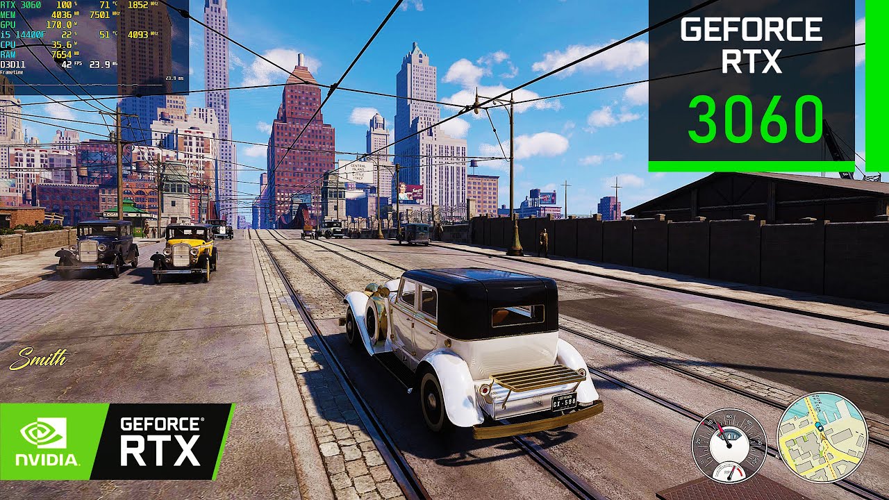 Mafia Definitive Edition | RTX 3060 12GB ( 1080p 1440p 4K Maximum Settings )