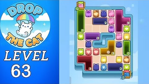 Drop The Cat Level 63 Walkthrough