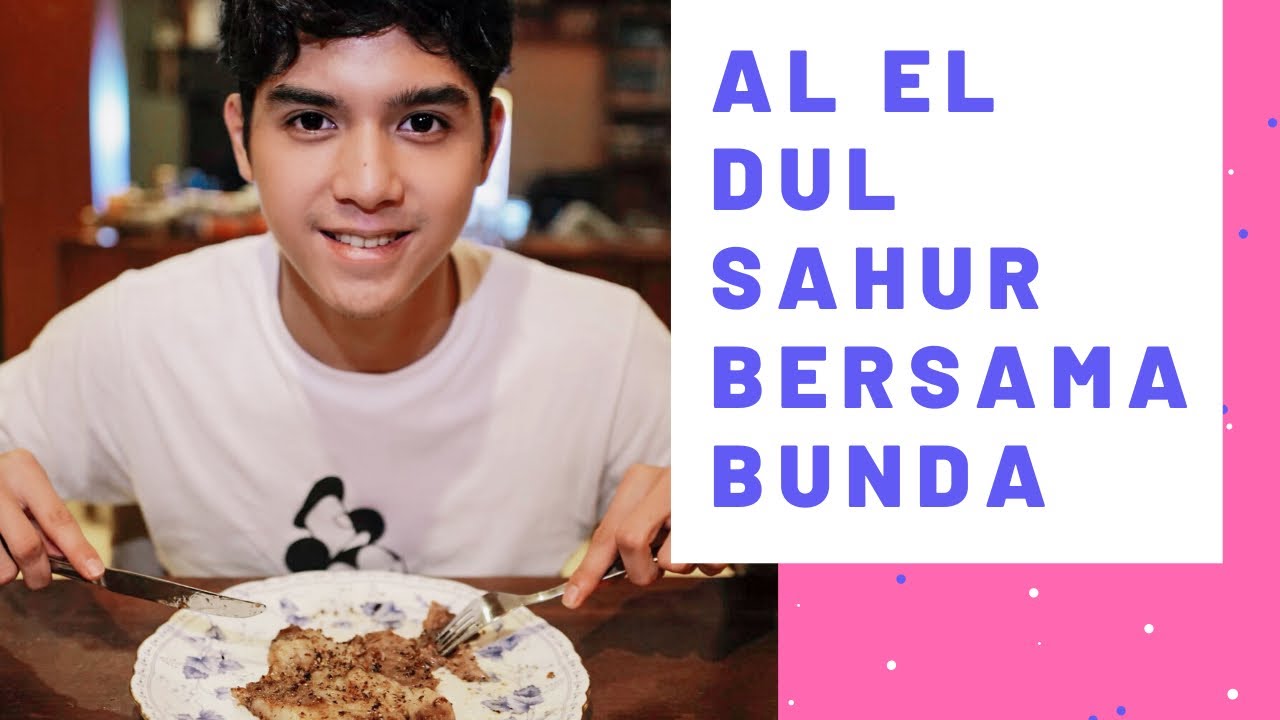 Serunya Sahur #ALELDuL dan bunda Maia di rumah Pejaten. #maiaestianty #sahur #puasa #2020
