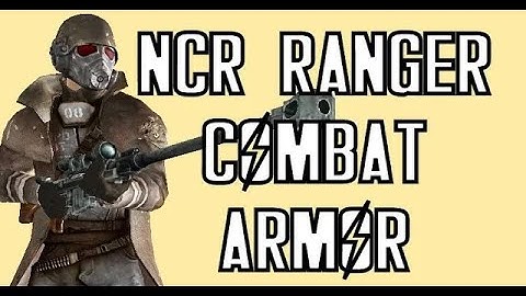Fallout New Vegas -  How to Get Ncr Ranger Combat Armor -  Epic Looking Medium Armor
