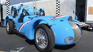 Rare 1937 Delahaye Type 145 V12 Engine Sound!