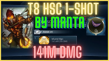 One shot T8 HSC by Manta no beta/ raven/ brainiac League Raid Injustice2 Mobile