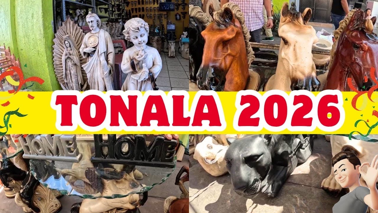 TONALA ARTESANIAS PARA TU HOGAR FEBRERO 2026!! #mexico #tonala #2026