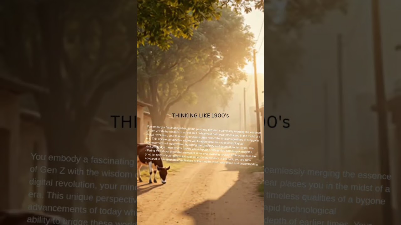 Gen-Z outside | Old soul inside  Roots • Identity • Quiet thoughts