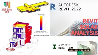 Solar analysis of Building Project in REVIT 2022.
