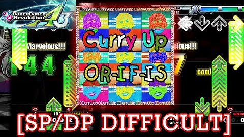 【DDR GP】 Curry Up [SINGLE / DOUBLE DIFFICULT] 譜面確認＋Play