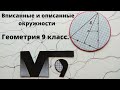 Вписанные и описанные окружности. Геометрия 9 класс. Ключевая задача №2.