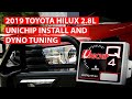 2019 Toyota Hilux Unichip install and Dyno Tuning