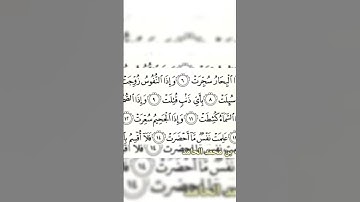 أهوال يوم القيامة  _ فواتح سورة التكوير _ القارئ عبدالله بن محمد الحامد.