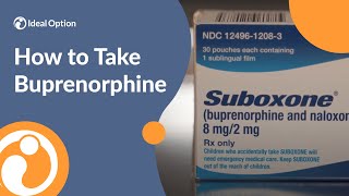 How to Take Buprenorphine