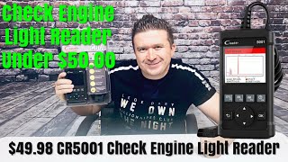Unboxing LAUNCH CR5001 Code Reader OBD2 Scanner Check Engine Light Car OBDII Diagnostic