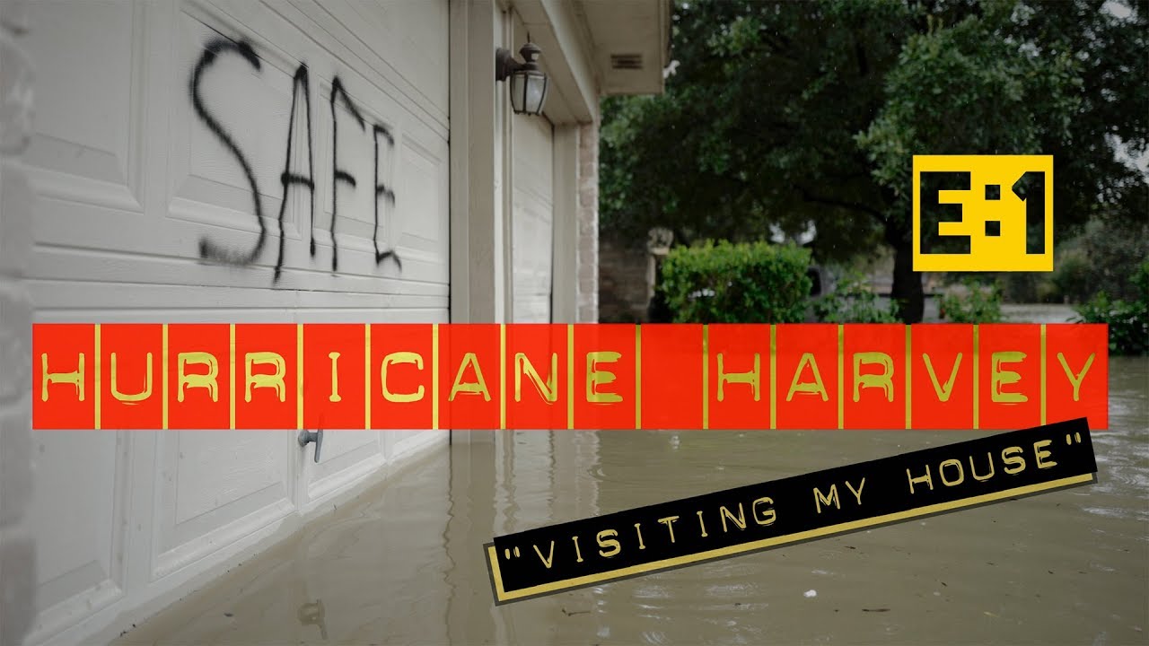 AFTERMATH: Hurricane Harvey, VISITING MY HOUSE, Michaels House Is Under Water, Houston Flooding, EP1