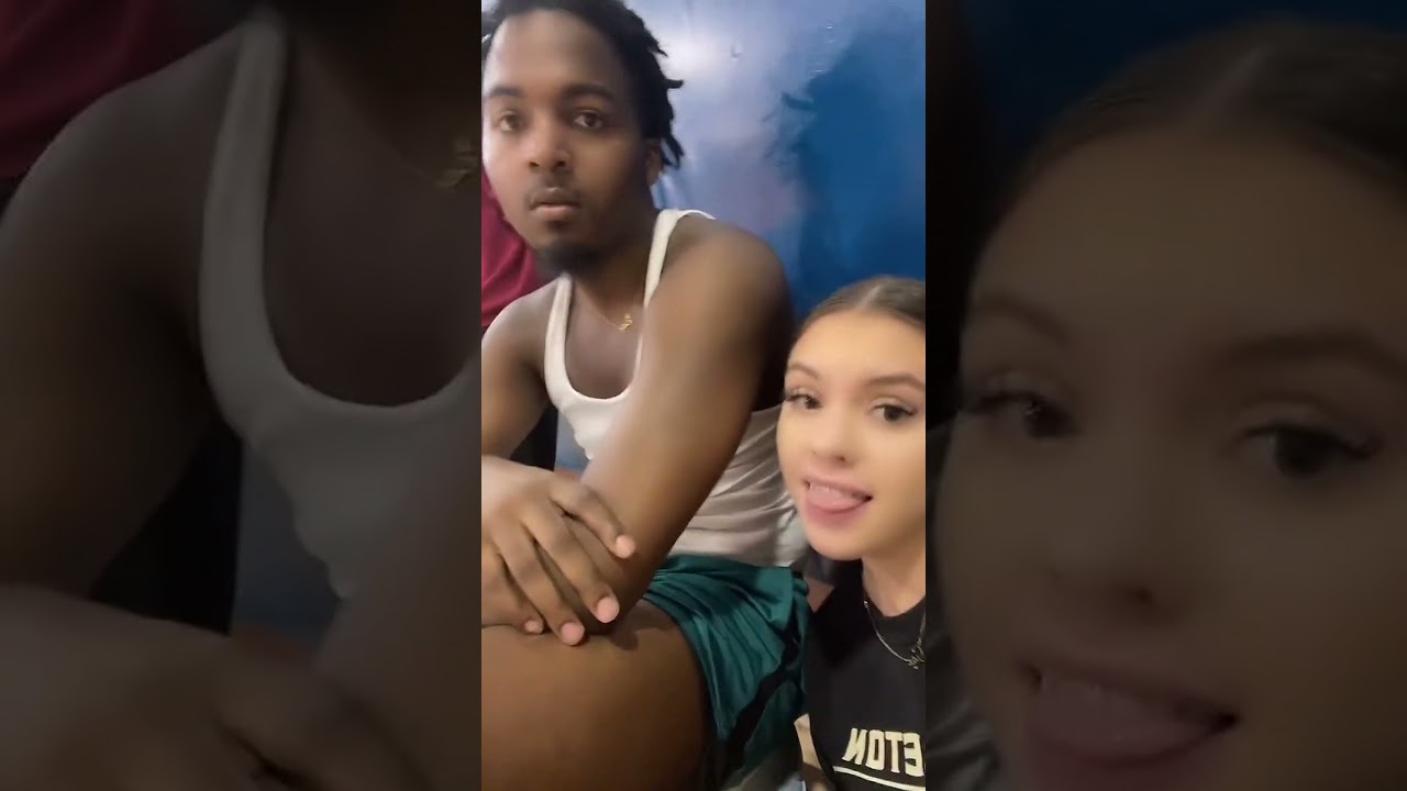 Relaxing Basketball Date: A Couple's Casual Courtside Moment