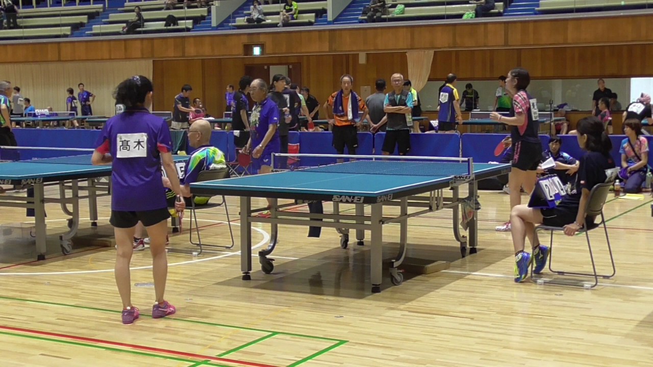 第34回関東オープン卓球大会　女子50歳未満　戦