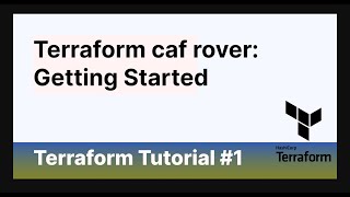 terraform-caf-rover: Getting Started