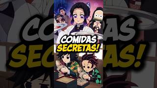 Las comidas secretas de los Hashiras! #demonslayer #shorts #kimetsunoyaiba