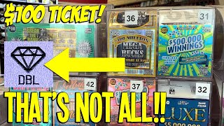 BIG WINNER!! MEGA BUCKS $100 Lottery Ticket  Fixin To Scratch