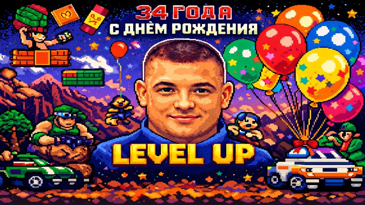 Stryomich Празднует свой 34 День Рождения.