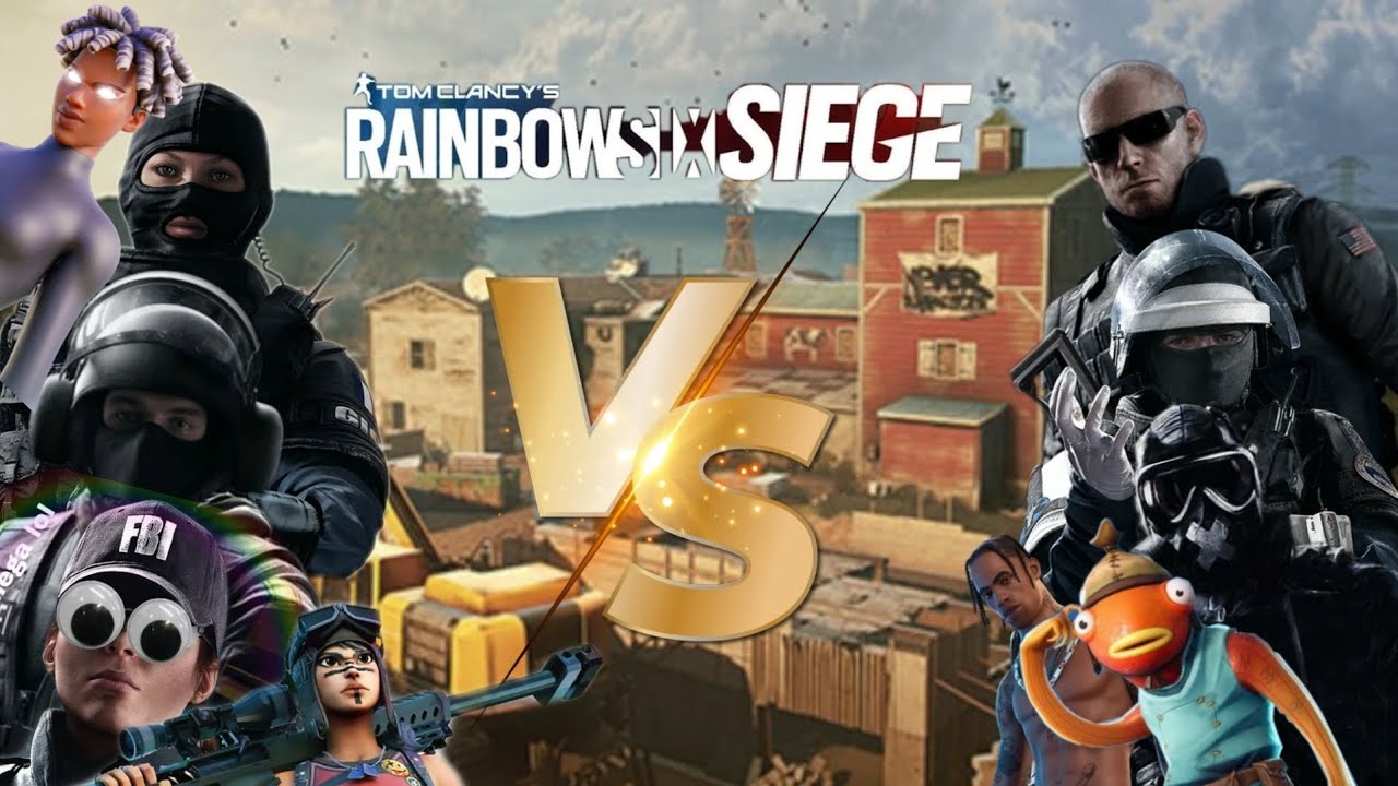CRAZY 5V5 Rainbow 6 siege! (Cool strategies and more!) - YouTube