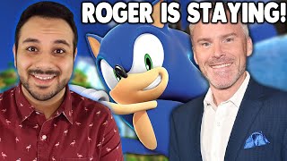 Voice For Sonic NOT CHANGING! - Roger Craig Smith Not Leaving