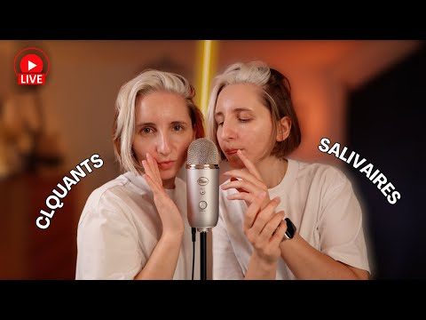 ASMR FR | 🔴 Bruits de Bouche Saliva*res VS Claquants PART 2 (Qu'est-ce que tu préfères ?)