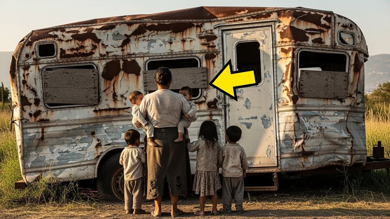 Madre Soltera Recibió Un Remolque Torcido Como Pago — Pero Descubrió Por Qué Nadie Lo Quería…