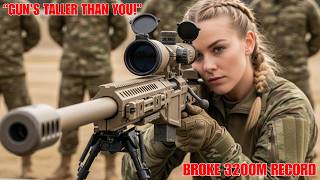 “That Gun’s Taller Than You!” They Mocked — Then the Female Sniper Broke the 3200m SEAL Record