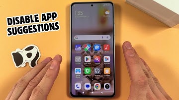 How to Disable App Suggestions on Xiaomi Redmi Note 13