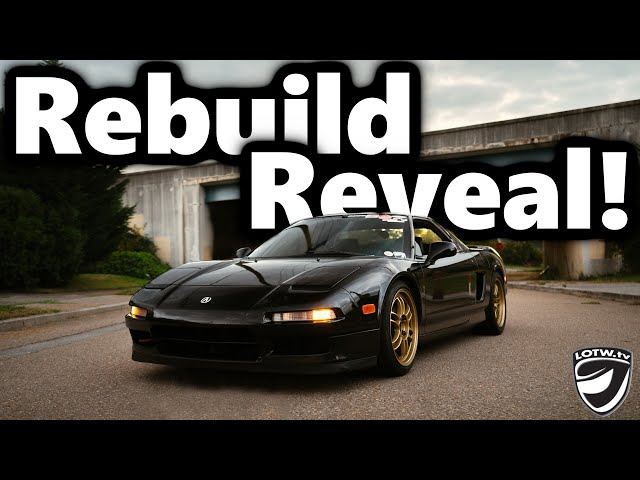 NSX Rebuild Reveal! She's back, but what's under the hood?! - YouTube