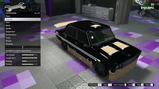 GTA 5 Rune Cheburek Customization (VAZ-2106/Lada 1600/Zhiguli 2106)