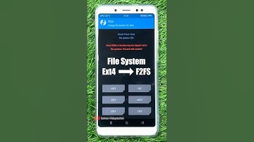 Cara Mengganti File System Ext4 ke F2FS #ChangeFS #Ext4 #F2FS