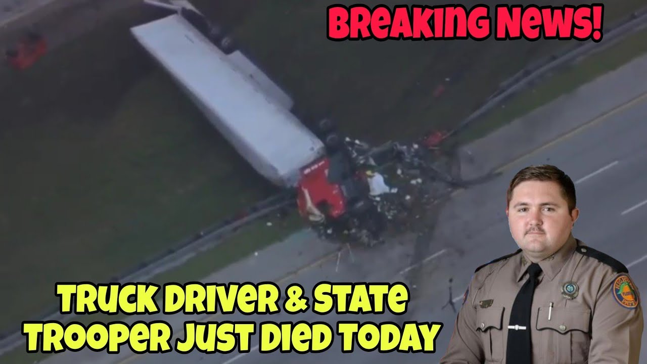 Breaking News! State Trooper Does U-Turn On Highway & Crashes Into Truck Driver 😔 RIP Breaking News! State Trooper Does U-Turn On Highway & Crashes Into Truck Driver 😔 RIP