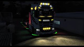 EURO TRUCK SIMULATOR 2. SCANIA TUNING.