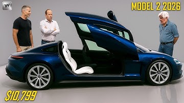 Elon Musk’s $10,799 Tesla Model 2 READY to Deliver: 7 INSANE Interior Features Revealed
