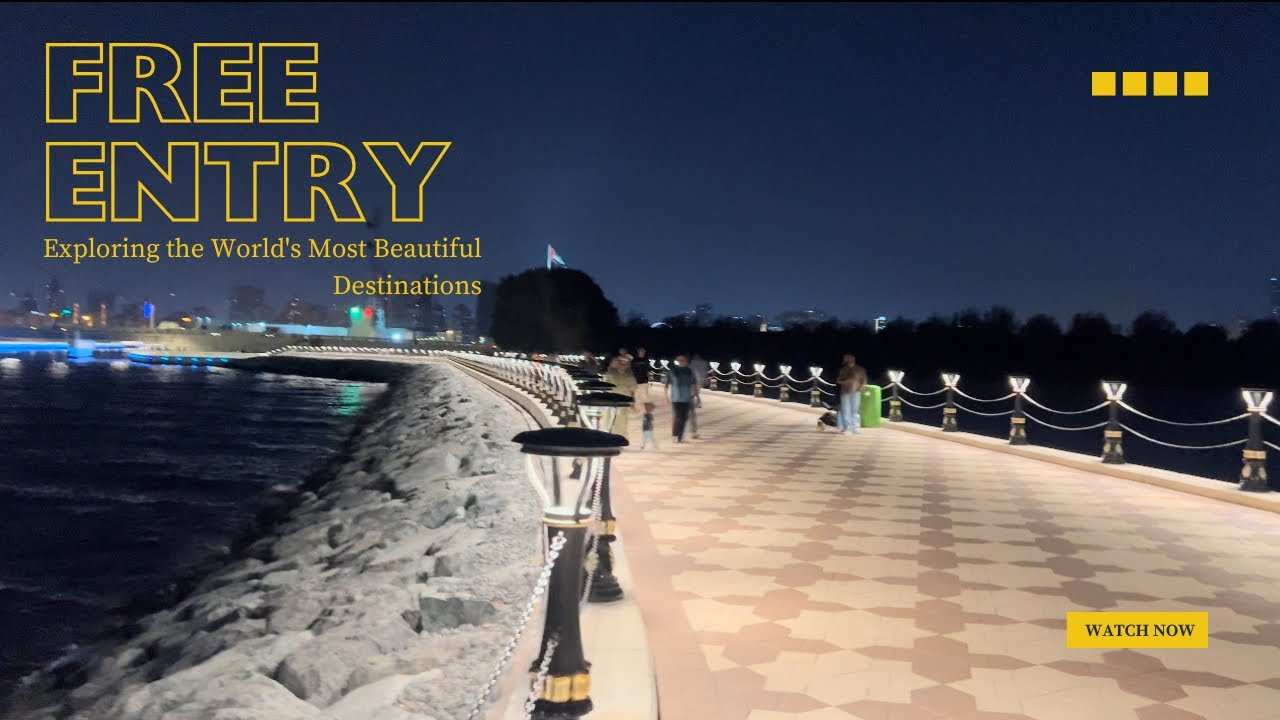 Al Layyah canal l Hidden tourist spot in Sharjah 